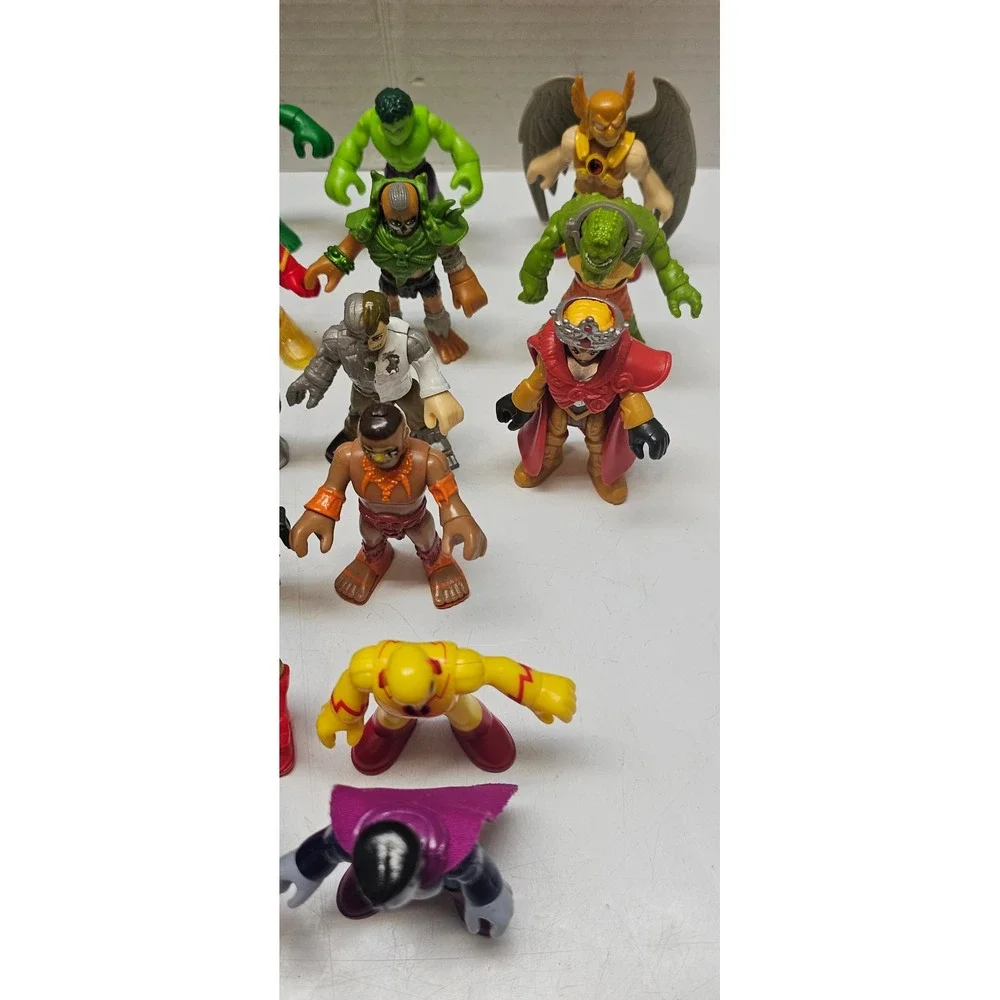 Imaginext DC Super Friends Marvel Power Rangers Action Figure Lot of 45+ Figures